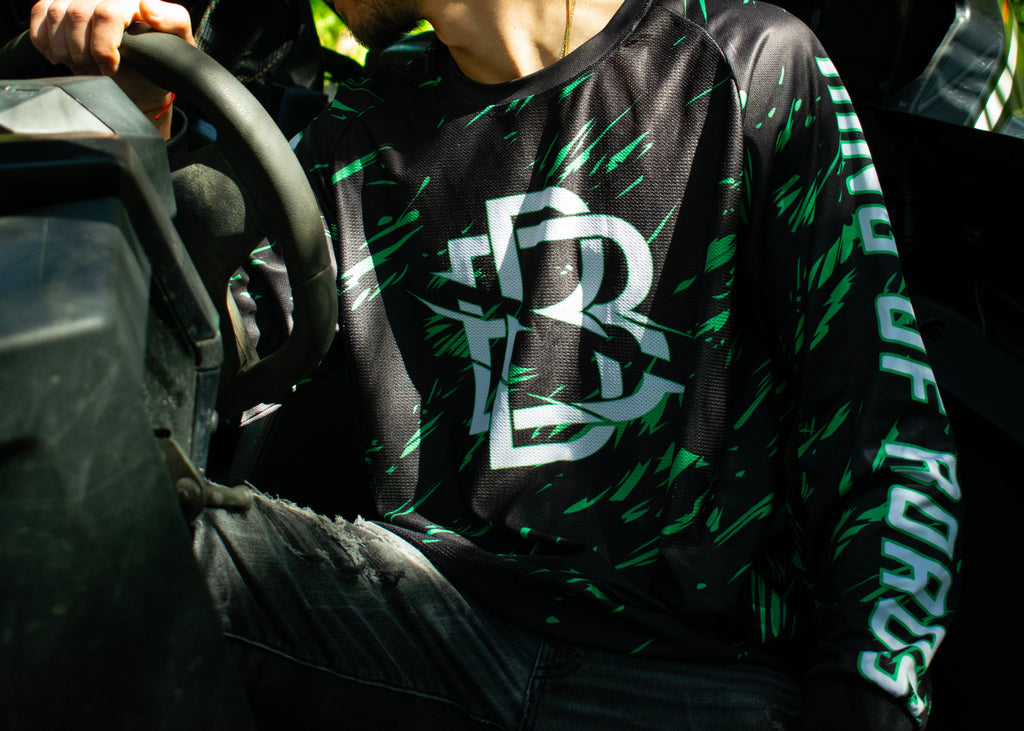 "LA DESGARRADA" NEGRO/VERDE